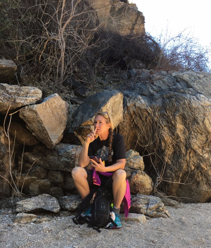 Snack time an additional benefit of hiking